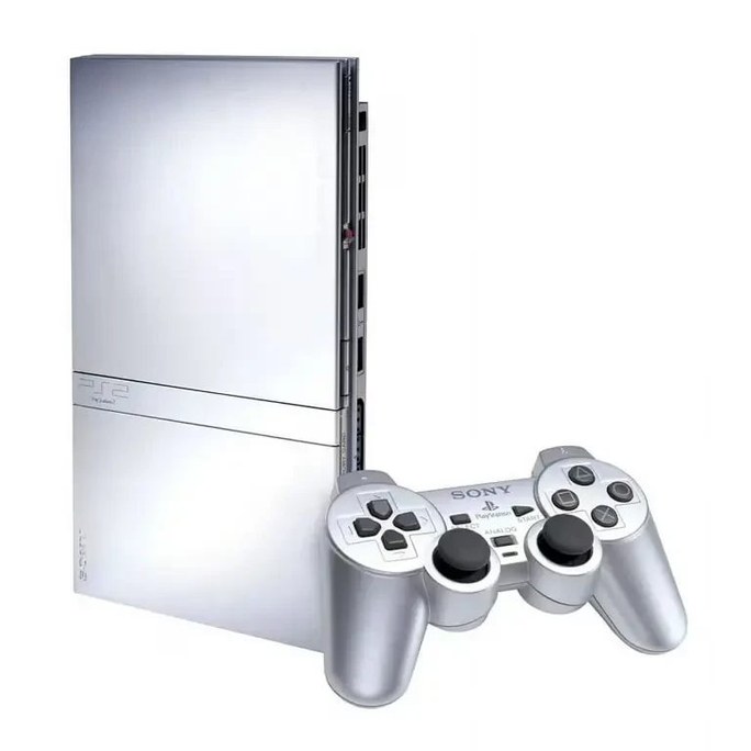 PlayStation 2 Slim (Satin Silver)
