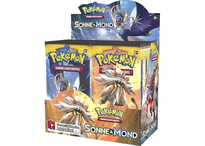Pokémon TCG: booster Slunce a Měsíc